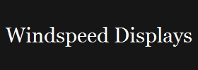 Windspeed Displays